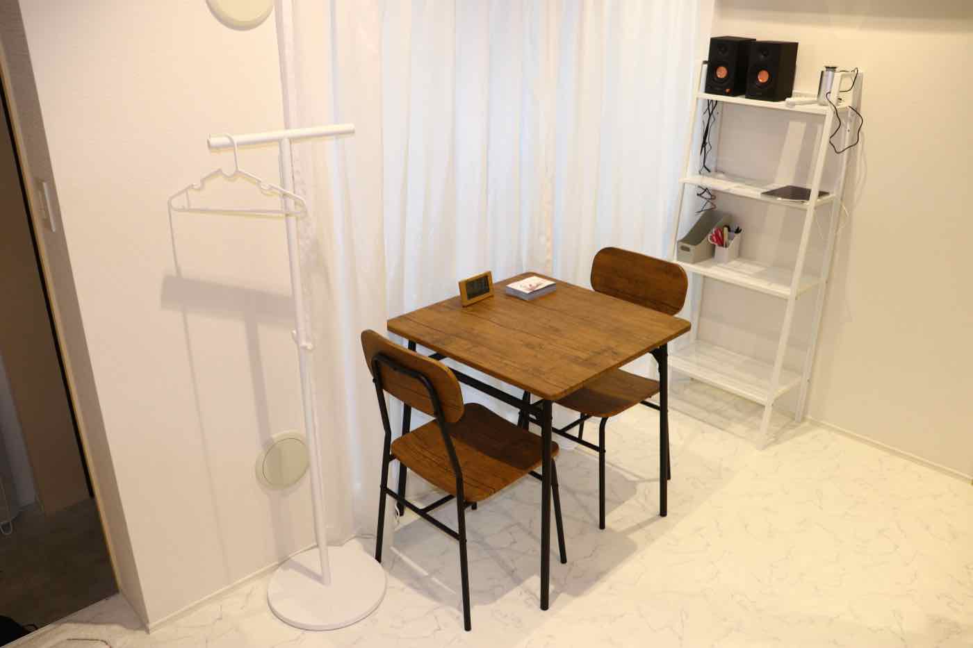 FLATTE Pilates 梅ヶ丘店の待合スペース